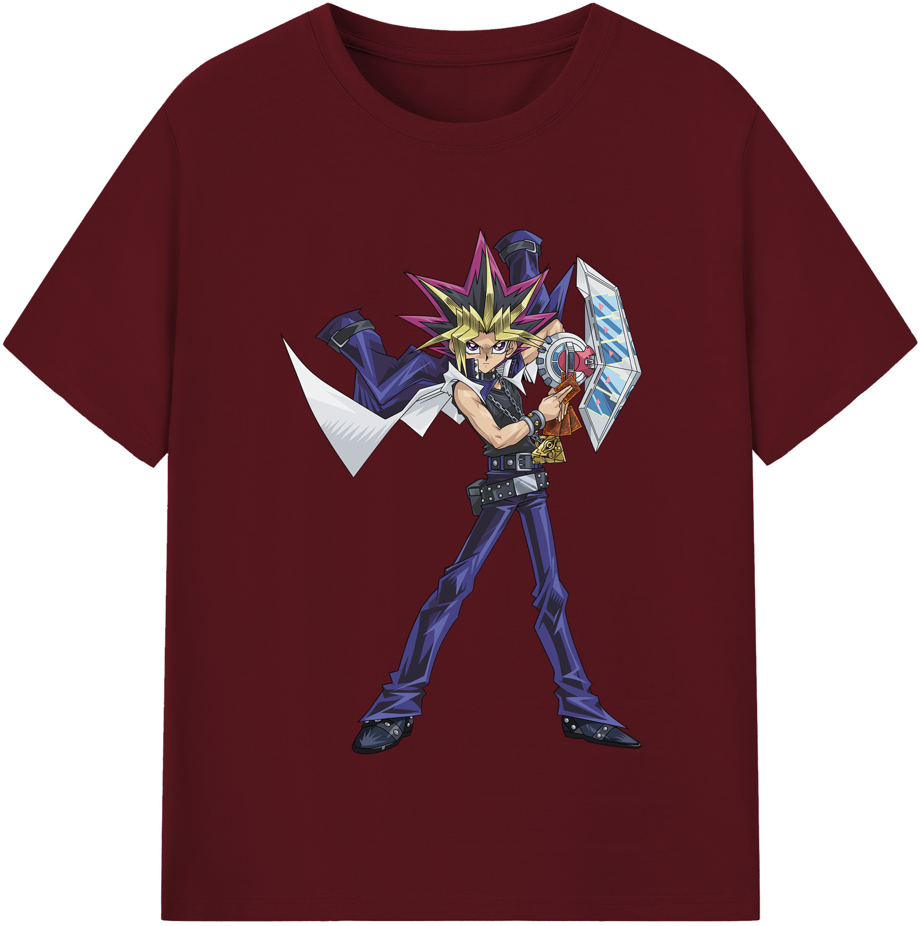 （画像用） 遊☆戯☆王 Yu-Gi-Oh! 綿100％半袖Tシャツ（フロントプリント）